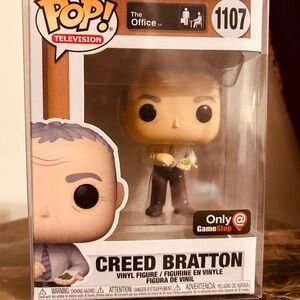 Funko Pop! Vinyl The Office Creed Bratton #1107 GameStop Exclusive Figure
